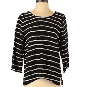 JOIE  XS rope design light weight  stripped silk crop top in excellent condition